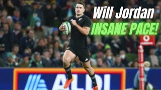 Will Jordan  Fastest Rugby Player in the World  Career Highlights [upl. by Ybocaj]