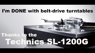 Technics SL1200G Loving DIRECTDRIVE turntables [upl. by Aymahs]