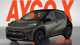 Toyota Aygo X 2025  The Ultimate Compact Crossover [upl. by Kaehpos]