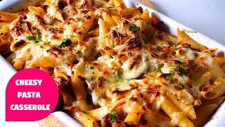 Cheesy Pasta Bake  Pasta Casserole  Ramadan Recipes [upl. by Dickinson]