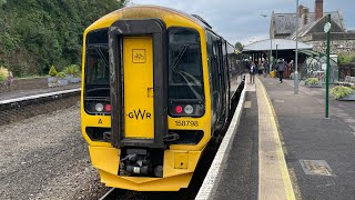 Barnstaple Railway Station amp Class 1587 [upl. by Hterag137]