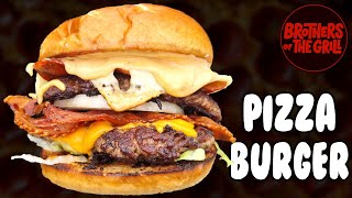 PIZZA BURGER  BURGER TIPS amp TRICKS [upl. by Ennylyak843]