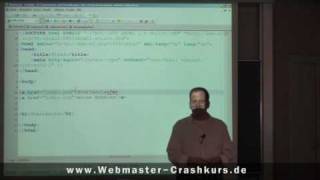 Steuerung für HTMLSeiten aufbauen über HTMLBefehl a  Unterlagen zum wwwwebmastercrashkursde [upl. by Ait]