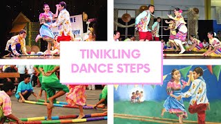 Tinikling Dance Basic Steps  Philippine Folk Dance [upl. by Dorsman]