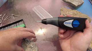 Dremel 290 exposing fossils [upl. by Dnumde982]