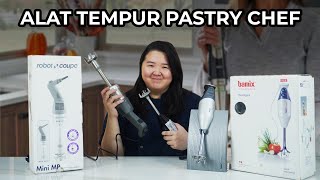 RAHASIA GANACHE DAN MIRROR GLAZE MULUS  Unboxing Hand Blender Bamix amp Robot Coupe [upl. by Latoniah]