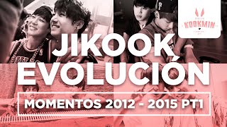 Evolución JIKOOK PT1 2012  2015  Story of JiKook  Kookmin Cecilia Kookmin [upl. by Lin339]