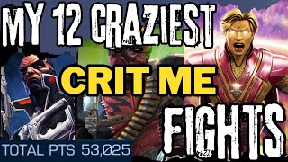 12 Crit Me Meta Craziest Fights  How to Get Top Scores from Masacre P99 White Tiger and More [upl. by Zweig]