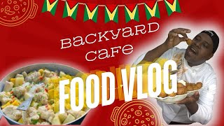 Guyanese Food Vlog  in the Back yard￼ [upl. by Calida48]