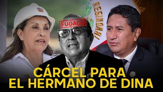 VERGÜENZA FAMILIAR  Hermano de Dina Boluarte irá a la cárcel por organización criminal pero se fuga [upl. by Inoue]