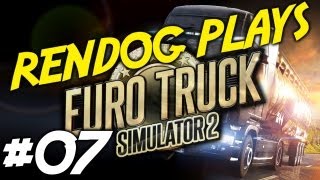 Part 07 Lets Play Euro Truck Simulator 2  A Crash With MamaDog [upl. by Ezra]