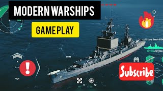 Modern warships gameplay exploring new warship [upl. by Olwen]