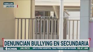 Denuncian bullying en secundaria de Guadalajara [upl. by Hallvard785]