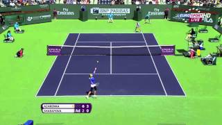 Victoria Azarenka v Maria Sharapova Indian Wells Final 2012 HD [upl. by Noside]