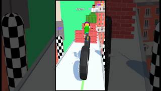 Big tyres cycle ride  big bike game gaming level4 shorts [upl. by Sollows]