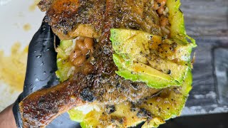 Baked chicken in a pineapple recipe [upl. by Aisemaj]