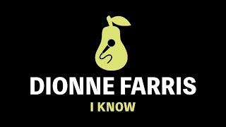 Dionne Farris  I Know Karaoke [upl. by Issie]