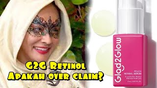 Hasil uji lab retinol G2G Glad 2 Glow oleh doktif [upl. by Querida]