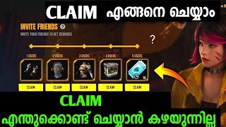 CLAIM FREE FIRE MAX REWARDS 😍 free fire new events malayalam free fire malayalamff malayalam [upl. by Gwyneth]