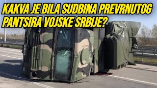 Šta je bilo sa prevrnutim Pantsirom S1 Vojske Srbije [upl. by Eirrok]