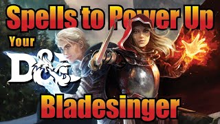 Best DampD Spells for Bladesinger Wizard 5e Tradition [upl. by Spada494]