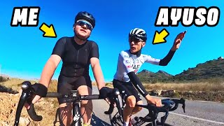 Training with Pro Cyclists FT Juan Ayuso  Denia Training Camp [upl. by Ativahs]