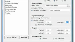 Bilder in PDF umwandeln mit JPEG to PDF Freeware [upl. by Singh]