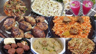 8 Bakra Eid Special Recipes  Eid Dawat Special Recipes By Cooking with muskaan ❤️ [upl. by Nnyleahs]