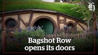 Bagshot Row opens its doors  nzheraldconz [upl. by Ayikur754]