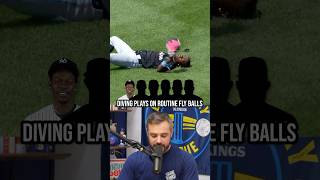 Unnecessary diving plays mlb baseball sports highlights outfield [upl. by Pansie106]