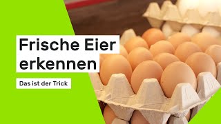 Mit diesem Trick erkennen Sie frische Eier [upl. by Enetsirhc]