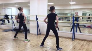 Anna Shcherbakova and Alexandra Trusova dance training [upl. by Sinylg]