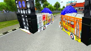 RAJASTHANI DJ PICKUP GAME VIDEO  DJ GAME DJ WALA GAME DJ GADI GAME BUS SIMULATOR INDONESIA [upl. by Fesoj]