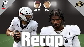 Cincinnati vs Colorado Recap  Colorado RAN THE BALL [upl. by Petes343]