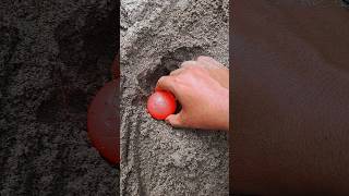 find the ball buried in the sand pilevideoshort [upl. by Georas]