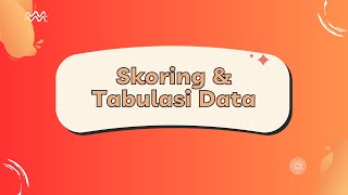 Skoring Data [upl. by Dessma6]