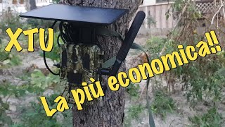 Fototrappola con sim La più economica XTU [upl. by Ayotnahs]