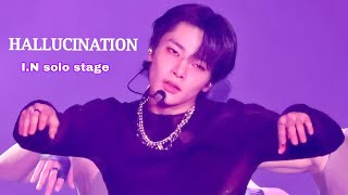 Stray Kids IN  Hallucination solo stage jeongin fancam 241019 DominATE Melbourne [upl. by Neille]