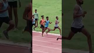 800m race starting point  final heat  finished 🇮🇳 trending shorts army motivation [upl. by Zelde838]