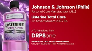 Listerine Total Care TV Ad 2023 15s Philippines [upl. by Todhunter]