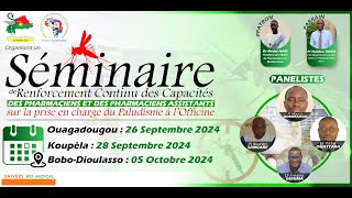 CEREMONIE DOUVERTURE DU SEMINAIRE DE RENFORCEMENT CONTINU DES CAPACITES DES PHARMACIENS [upl. by Notirb]