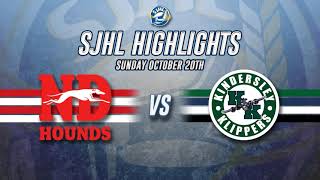 HIGHLIGHTS Notre Dame Hounds  Kindersley Klippers Oct 20 2024 [upl. by Nanreh828]