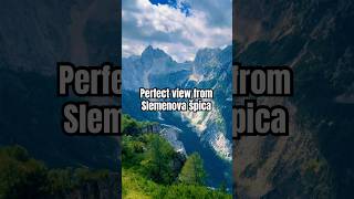 Perfect view from Slemenova špica mountains views slovenia [upl. by Schacker]