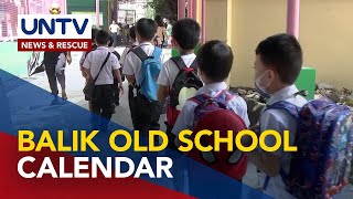 PBBM nakikipagugnayan na kay VP Sara Duterte para maibalik ang JuneMarch school calendar [upl. by Anear]