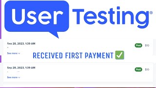 Usertesting First payment received ✅ How I Qualified screener 🤔 [upl. by Shay]