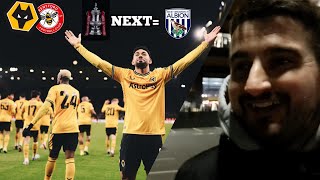 quotBRING ON THE ALBIONquot 🔥 Wolves 32 Brentford AET REACTION [upl. by Otila]