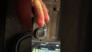 Tips for removing engine oil drain bolt car mechanic repair fypシ゚viral [upl. by Lumbard]