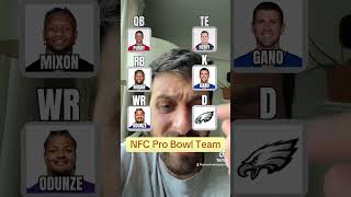 NFC Pro Bowl Team nfl fantasyfootball [upl. by Bounds]