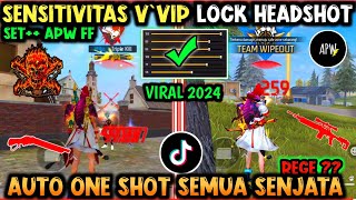 ‼️PENGATURAN FF AUTO HEADSHOT ONE SHOT ☠️🎯 SET ANDRO  SENSITIVITAS FF AUTO HEADSHOT 2024🔐 [upl. by Ayahc]