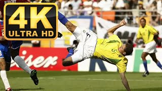 Brazil  Costa Rica WORLD CUP 2002  Matchday Goals  4K ULTRA HD 30 fps [upl. by Phi]